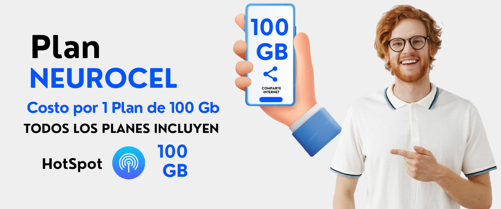 Costo por 1 Plan de 100  Gb 